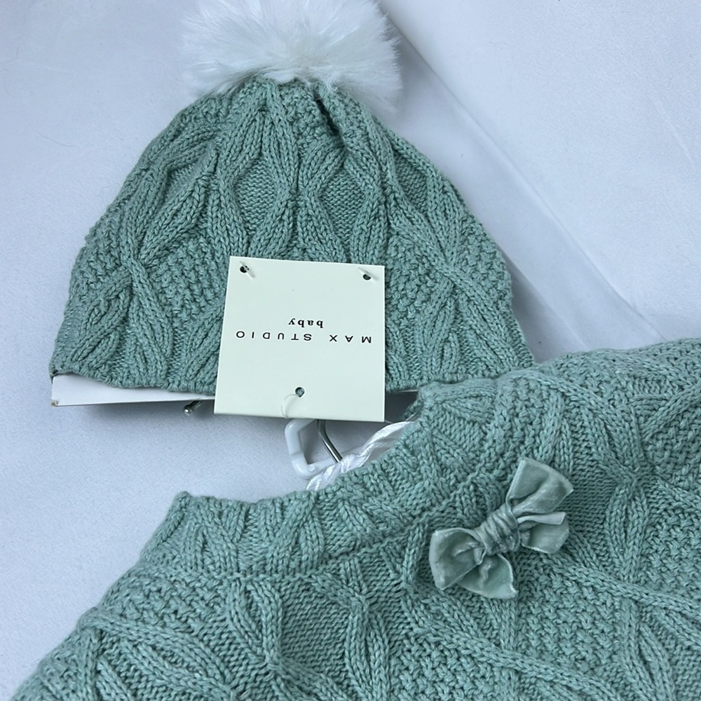 Max Studio Baby Sweater Dress Set